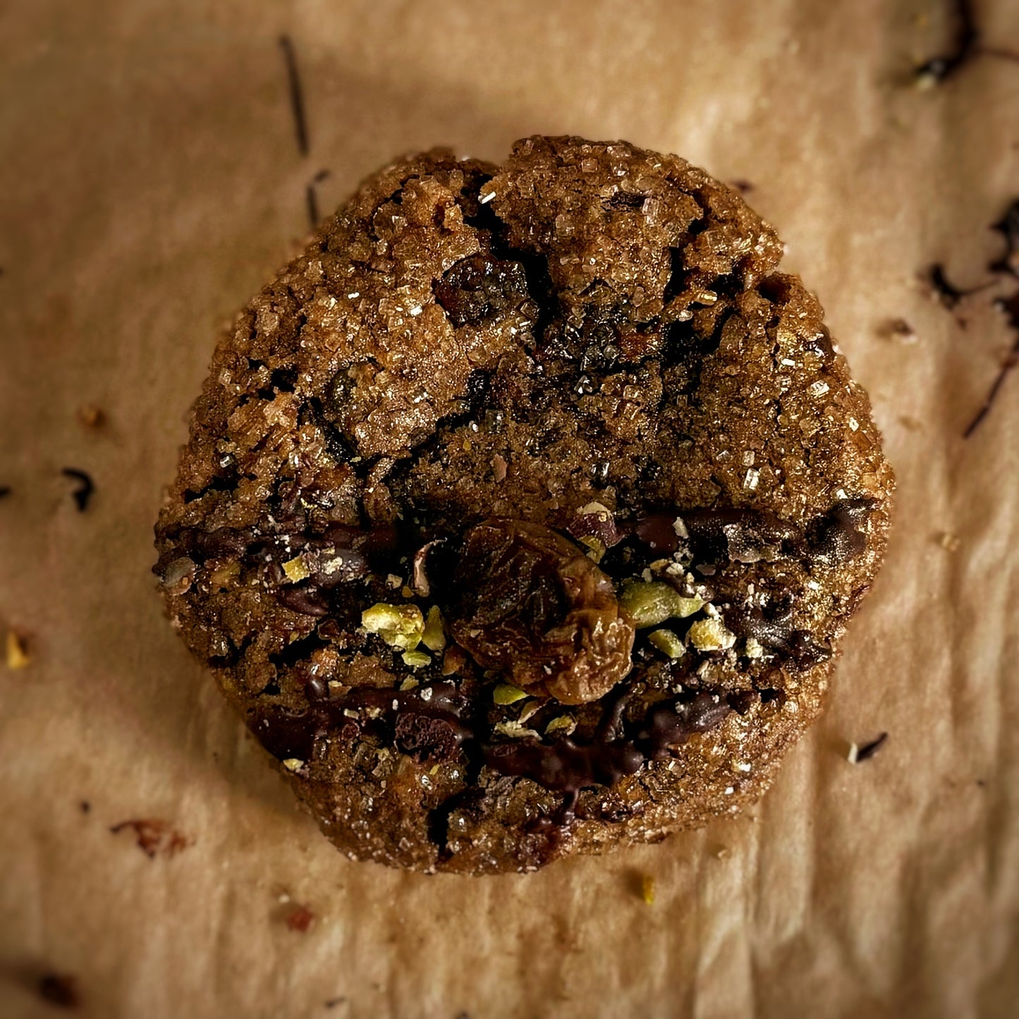 Sultana Cookies (*dairy free!)