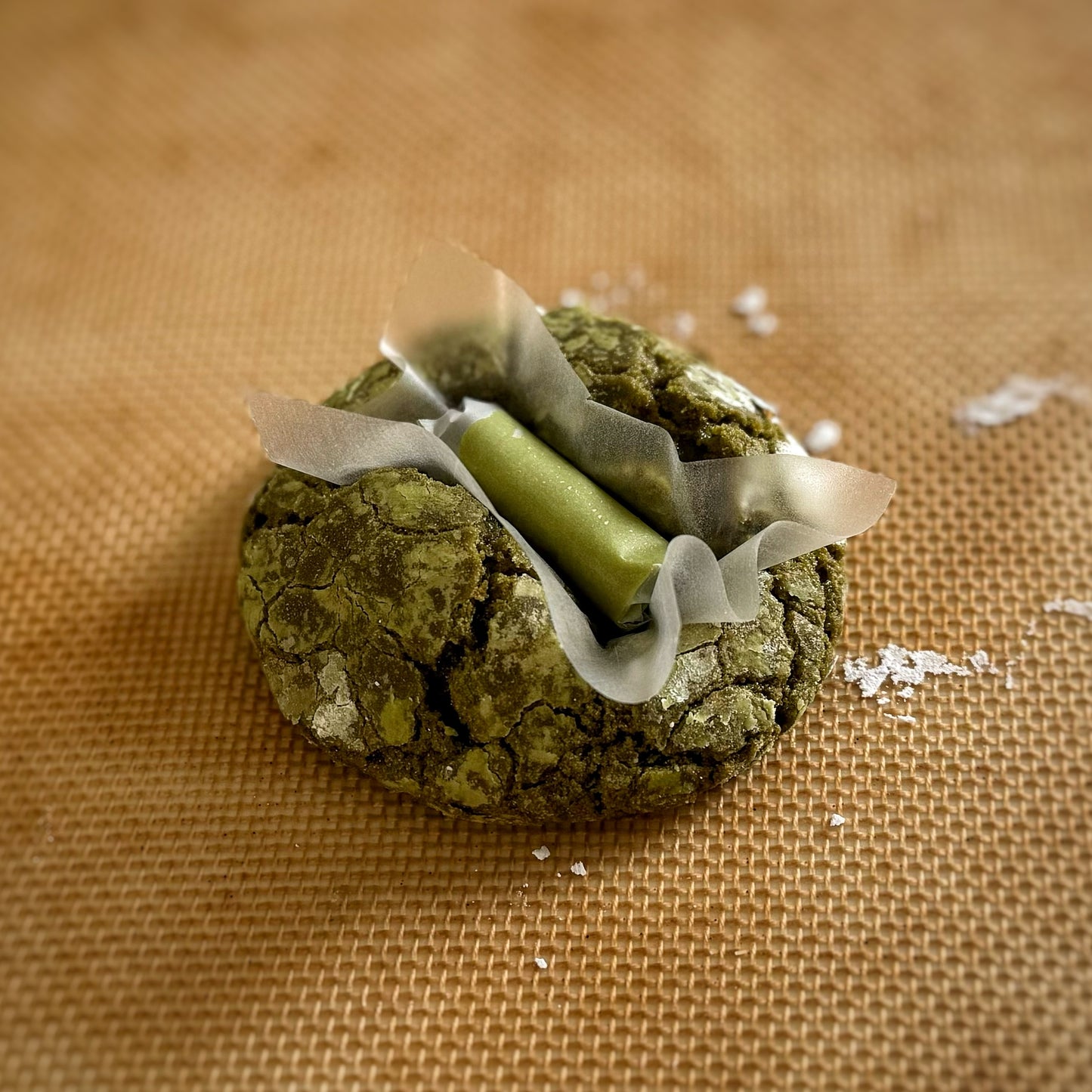 Matcha White Rabbit Cookies
