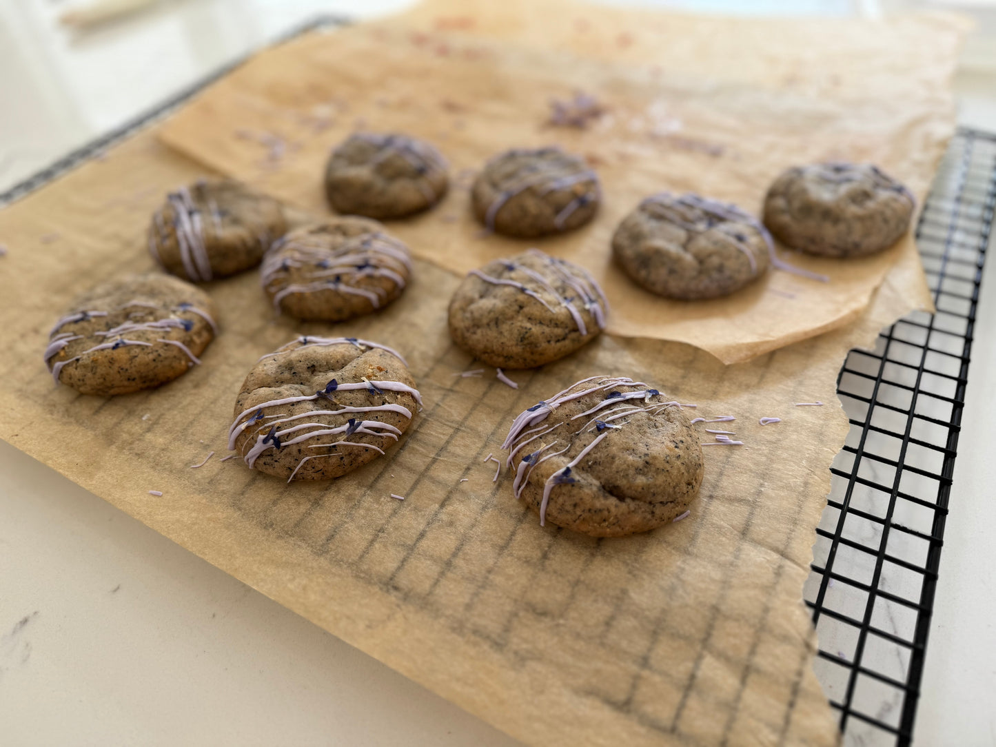 Lavender London Fog Cookies
