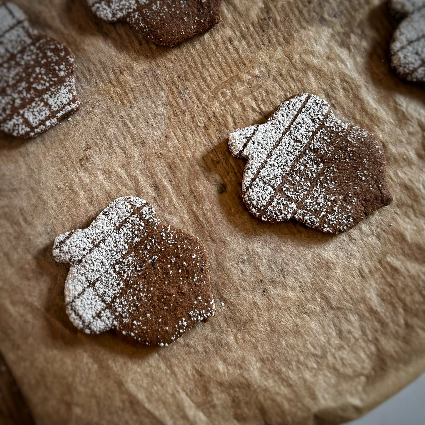 Acorn Cookies (*vegan and "low gluten")