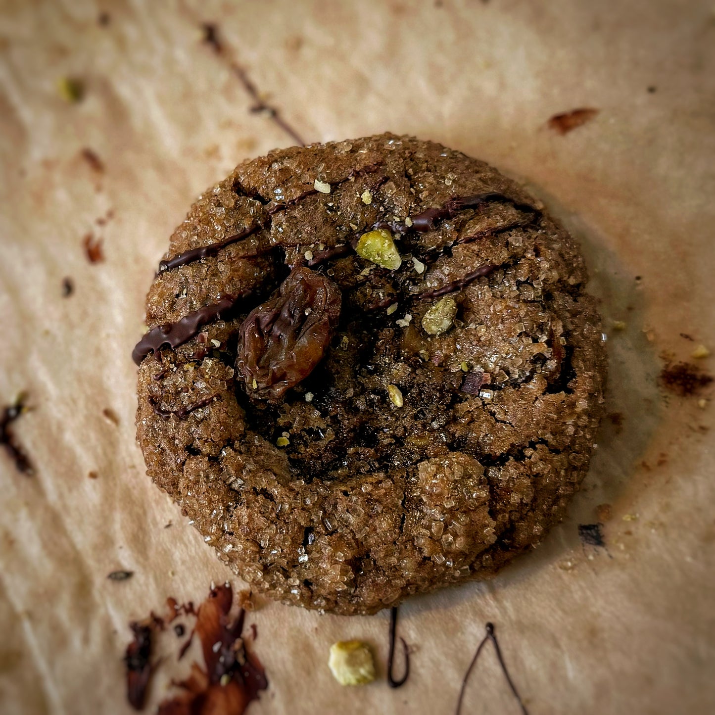 Sultana Cookies (*dairy free!)