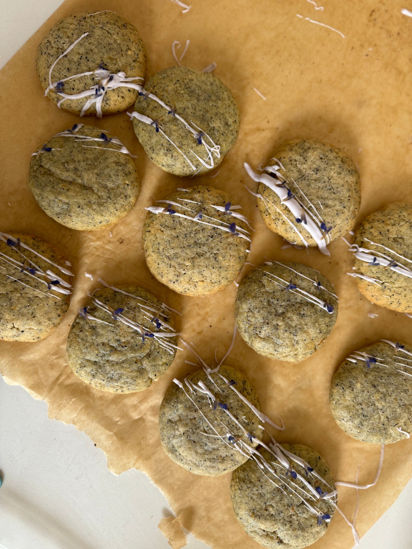 Lavender London Fog Cookies