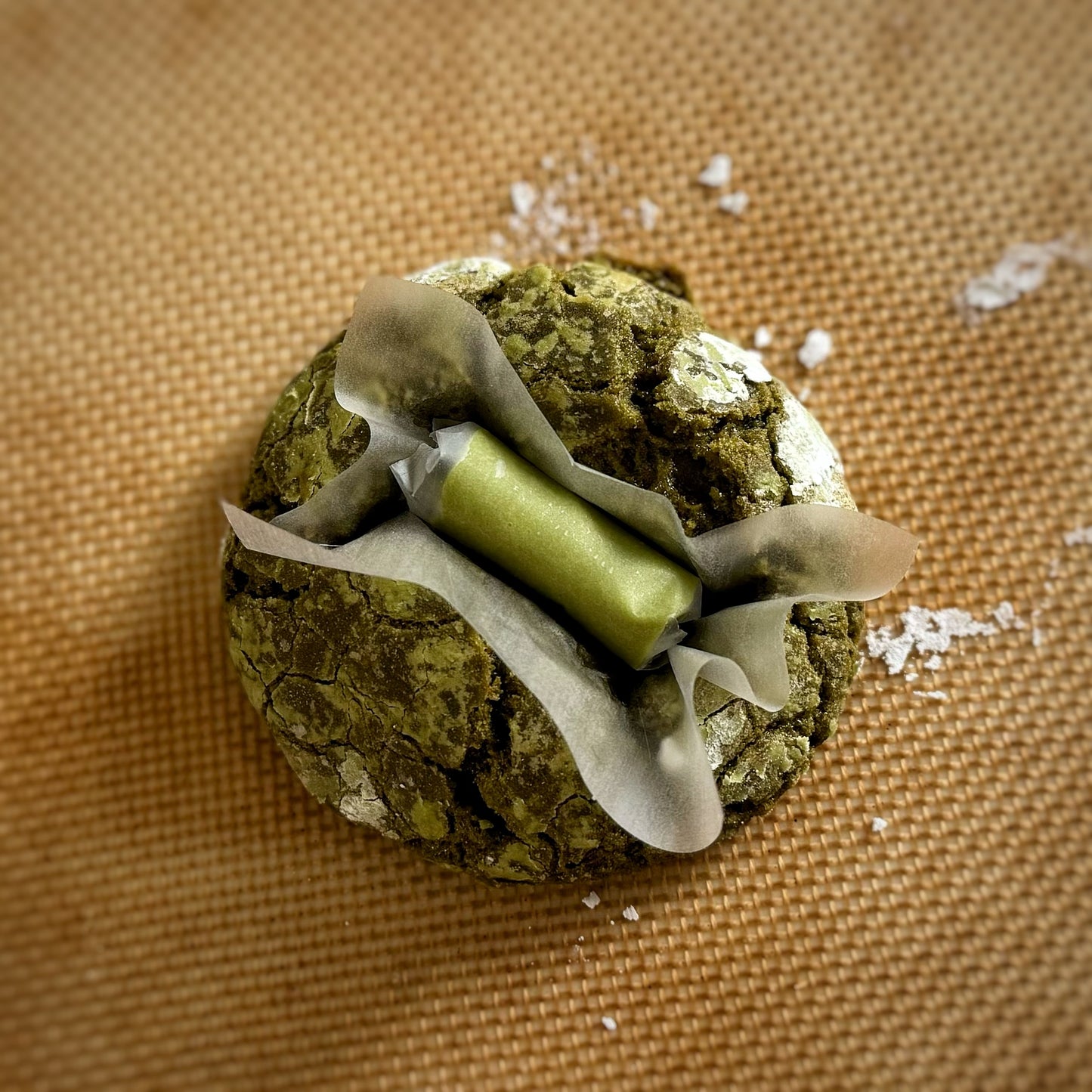 Matcha White Rabbit Cookies