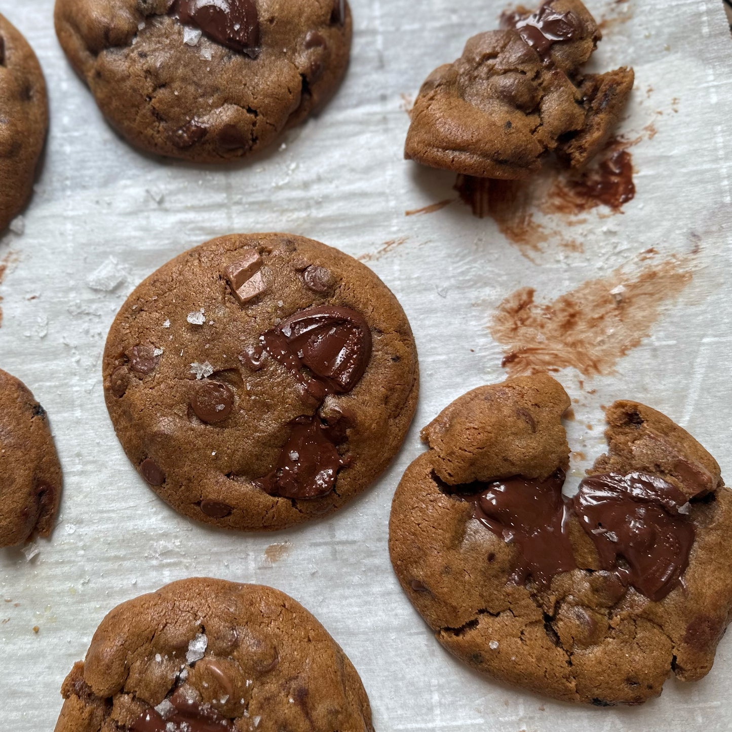 Caramelized Chocolate Chip Cookies